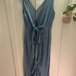 J Crew Jean romper S/Medium